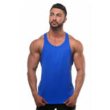 Man Tanks Men's Training Clothes Solid Color Fitness Sports Vest