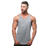 Man Tanks Men's Training Clothes Solid Color Fitness Sports Vest