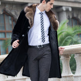 Beaver Coat Men's Coat Men's plus Size Keep Warm