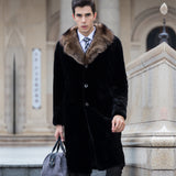 Beaver Coat Men's Coat Men's plus Size Keep Warm