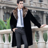 Beaver Coat Men's Coat Men's plus Size Keep Warm
