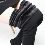 Women Legging Warm-Keeping Pants Outer Wear One-Piece Trousers Women