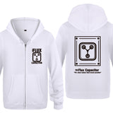 Back to the Future Costume Zip Sweater Back to the Future