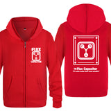 Back to the Future Costume Zip Sweater Back to the Future