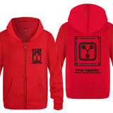 Back to the Future Costume Zip Sweater Back to the Future