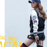 Yankees Letter Jacket Mlbny Spring Baseball Uniform All-Matching Couple Style Warm Coat Jacket