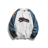 Man Fall Winter Outfis Autumn and Winter Color Matching Jacket Men's Casual Brushed Jacket Coat