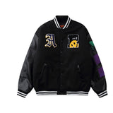 Varsity Jacket for Men Baseball Jackets Unisex Loose Trendy Clothing Winter Retro Couple