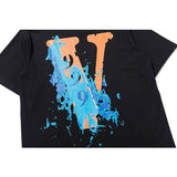Vlone T Shirt Men's Clothes Summer Fashionable Wear Cotton Short Sleeve Tshirt Vlone