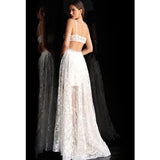 Women Lace Wedding Dress Summer Pure Color Temperament Printed Short Lace