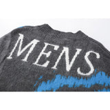 Off White Winter Sweaters Autumn and Winter Off Letter Mohair Men's and Women's Sweater