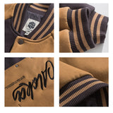 Letterman Jacket Outfit Senior Jackets Varsity Baseball Coat Men's Autumn Jacket Men