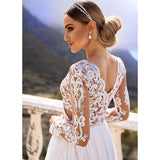 See through Wedding Dress Prom Evening Dress Split Dress
