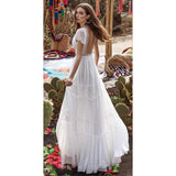 Women Lace Wedding Dress Sexy Backless Wedding Dress