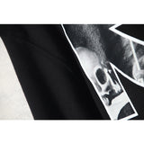 Off White Sweatshirts Long Sleeve round Neck Sweater Autumn Oil Painting Arrow Sweater