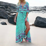 Beth Dutton Bohemian Dress Summer Spring Midi Dresses