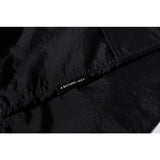 Shark Print Hoodie Spring/Summer Young Men Trend Solid Color Letter Trench Coat
