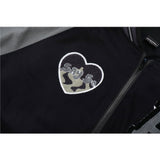 Letterman Jacket Outfit Senior Jackets Varsity Baseball Coat Jacket Men's Loose Baseball Uniform