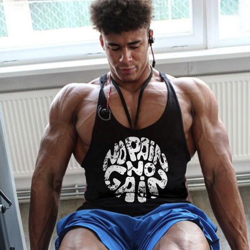Man Tanks Men's Fitness Sports Vest Loose