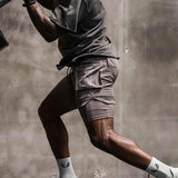 jogging shorts for men Slim Fit Muscle Gym Men Shorts Summer Shorts Summer Shorts Men Muscle Workout Brother Sport Running Training Breathable Shorts