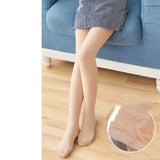 Women's Leggings Women's Outer Wear Fleece-Lined Thicken Tights Coaster Black Women Pants Winter
