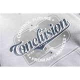 Man Fall Winter Outfis Winter Printed Hoodie Men's Unisex Style Loose Fleece-Lined Casual Hoodie