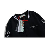 Off White Casual Jacket Jacket Casual Men's Clothing Owt Printed