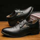 Indo Western Shoes Men's Leather Shoes Business British Style Autumn Leisure Men's Shoes Formal Leather Shoes
