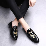 Indo Western Shoes Small Leather Shoes Men's Personality Embroidered Shoes Casual Men's Shoes
