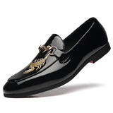 Indo Western Shoes Small Leather Shoes Men's Personality Embroidered Shoes Casual Men's Shoes