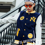 Letterman Jacket Outfit Senior Jackets Varsity Baseball College Coat MLBN Outdoor Sports Jacket Men and Women
