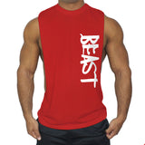 Man Tanks Loose Fitness Training Sleeveless Vest Men's Sports