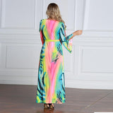 Muslim Women Stylish Kashibo Abaya Muslim Ladies Long Gown Islamic Clothing Jilbab Jalabiya Fashion Plus Size Dress
