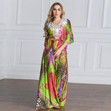 Muslim Women Stylish Kashibo Abaya Muslim Ladies Long Gown Islamic