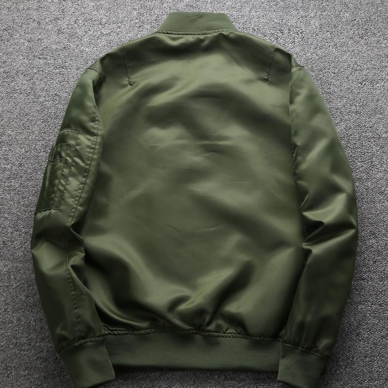 Men Fit Bomber Jacket Windbreaker Moto Street Coat Fall Jacket Baseball Uniform Embroidered Jacket Coat Trendy Men's Clothing