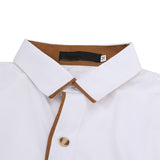 Work Shirts Men's Casual Shirt Casual Slim Solid Color