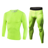 Moisture Wicking Shirts Men's Tight Training Wear Pro Exercise Workout Outfit
