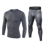Moisture Wicking Shirts Men's Tight Training Wear Pro Exercise Workout Outfit