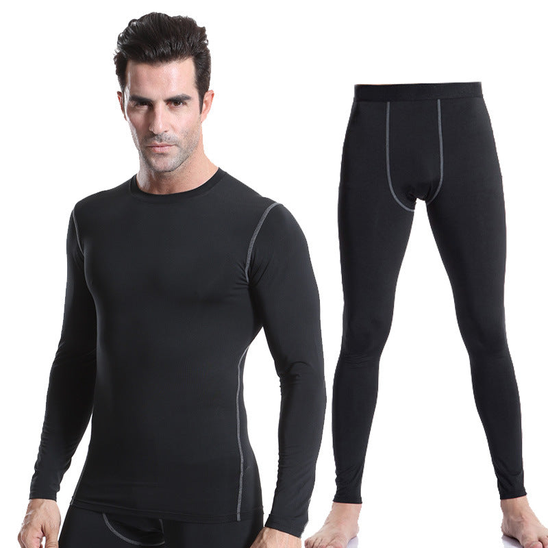 Moisture Wicking Shirts Men's Tight Training Wear Pro Exercise Workout Outfit