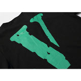 Vlone Sweatshirt Letter Printed Long Sleeve Bottoming Tshirt roundNeck Pullover