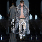Beaver Coat Men Fall Winter Men Coat Warm Windbreaker
