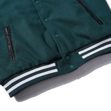 Varsity Jacket for Men Baseball Jackets Loose Casual Fashionable Contrast Cotton-Padded Coat