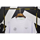 Off White T Shirt Printed Short Sleeve Tshirt Outer Plus Size  Men's Clothing Owt Casual