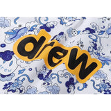 Justin Bieber Drew House Printed Hoodie Spring and Autumn Thin Men