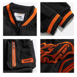 Letterman Jacket Outfit Senior Jackets Varsity Baseball Coat Spring and Autumn Casual Jacket