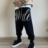 Rhude Pant Rhude Drawstring Ankle-Tied Sweatpants Loose