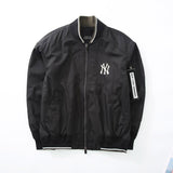 Yankees MLB Spring/Summer NY Letter Embroidery Thread Ribbon Jacket Coat for Men and Women