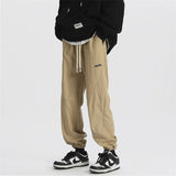 Men Sweatpants Draping Ankle-Tied Sports Thickening Heavy Casual