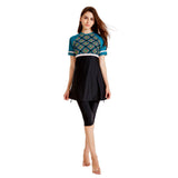 Burkini Swimwear Muslim Fashion Outfits Ladies Conservative Beach Swimsuit Sun Protection Beachwear