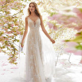 Women Lace Wedding Dress Yarn Dress Sexy B Neck Sleeveless Lace Wedding Dress